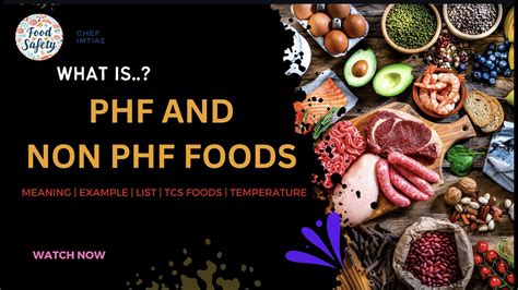 What Is A Potentially Hazardous Food And Non Phf Food Example With List