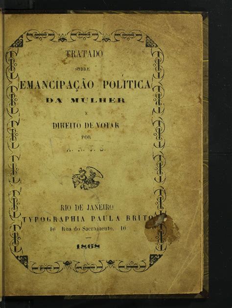 Biblioteca Brasiliana Guita E José Mindlin Tratado Sobre A Emancipação