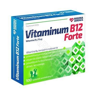 Rodzina Zdrowia Vitaminum B12 Forte X 100 Tabl Cena Apteka