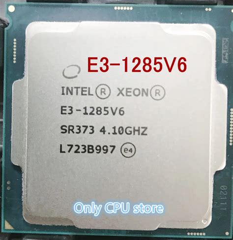 original Intel Xeon Processor E3 1285V6 E3 1285 V6 Quad Core Processor ...