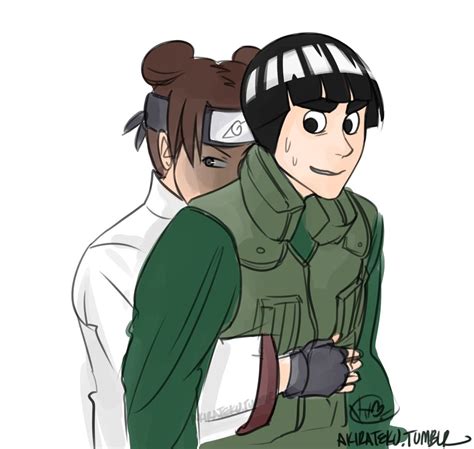 Akirateku Tumblr Rock Lee And Tenten Anime Anime Naruto