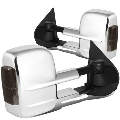 Factory Style Tow Mirrors Chevy Silverado Gmc Sierra Chrome