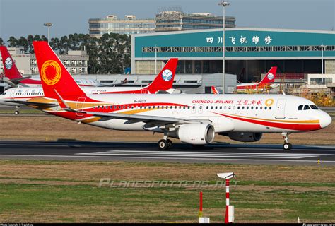 B Chengdu Airlines Airbus A Wl Photo By Travisfang Id