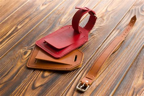 Personalized Leather Luggage Tag Monogram Luggage Tags Etsy