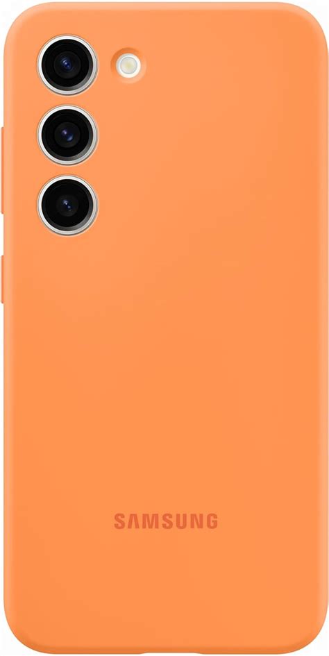 Samsung Galaxy S Silicone Case Orange Amazon Co Uk Electronics Photo