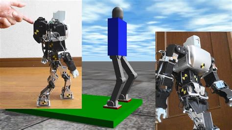 二足歩行ロボットのバランス制御と応用例（balance Control Of A Biped Robot And Application