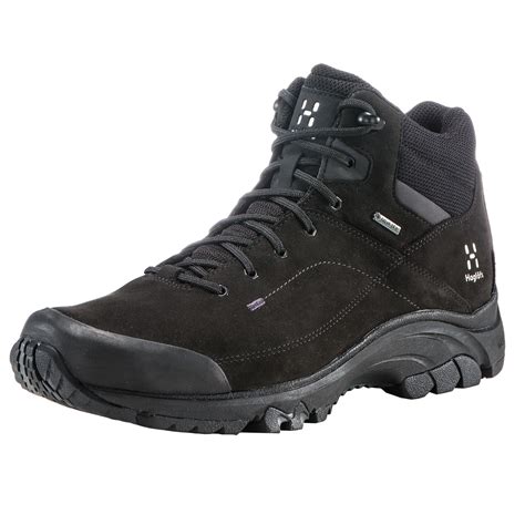 Hagl Fs Ridge Gtx Mid Men True Black Aktiviteter Vattent Ta Skor