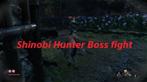 Sekiro Shadows Die Twice Shinobi Hunter Enshin Of Misen Boss Fight