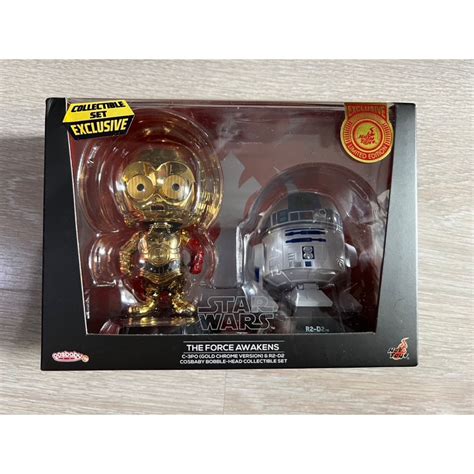 Hot Toys Cosbaby Star Wars C Po And R D Set Exclusive Version Shopee Malaysia