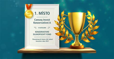 Conseq - První místo v kategorii konzervativní dluhopisový fond