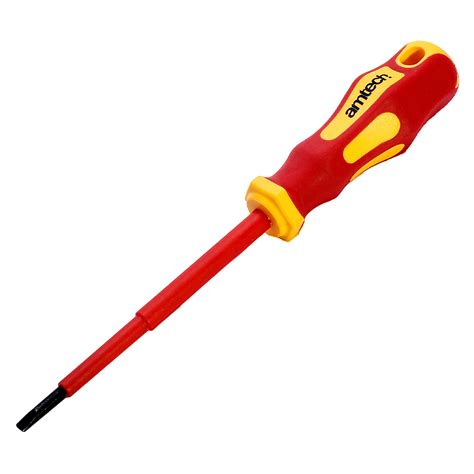 4mm X 100mm Slotted Vde™ 1000v Electrical Screwdriver Amtech