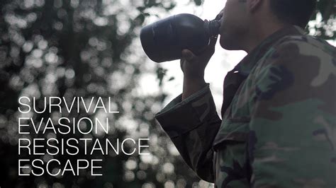 Survival Evasion Resistance And Escape