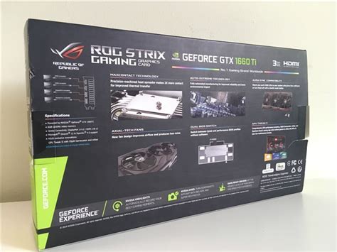 Asus Rog Strix Gtx 1660 Ti Gaming Oc 그래픽 카드 리뷰