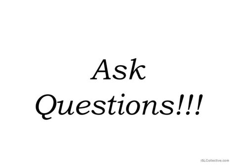 questions english esl powerpoints