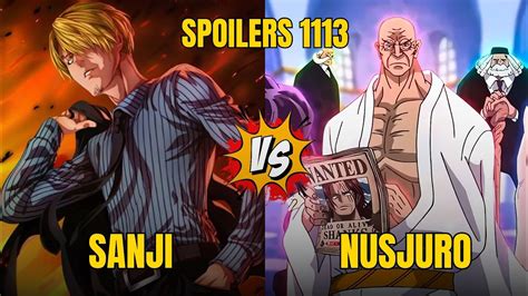 Sanji Vs Nusjuro One Piece Chapter 1113 Spoilers YouTube