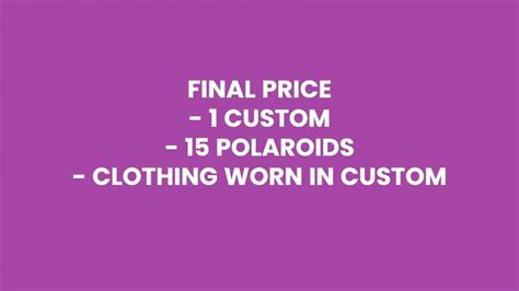 Maxine Milf Min Custom Polaroids And Clothing Worn In The Vid ManyVids