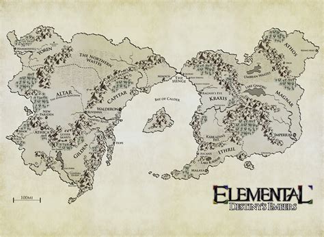 Map Of Elemental Forum Post By Frogboy