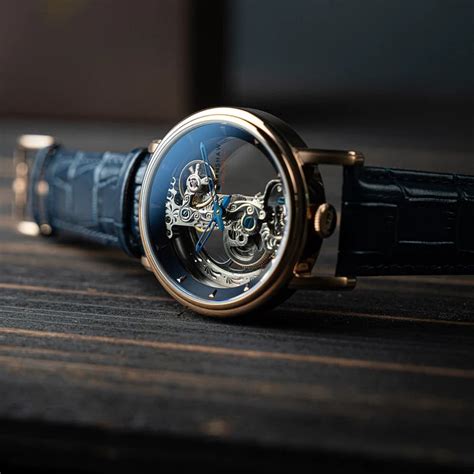 Montre Earnshaw Fowler Bridge Skeleton Automatic Blue Es