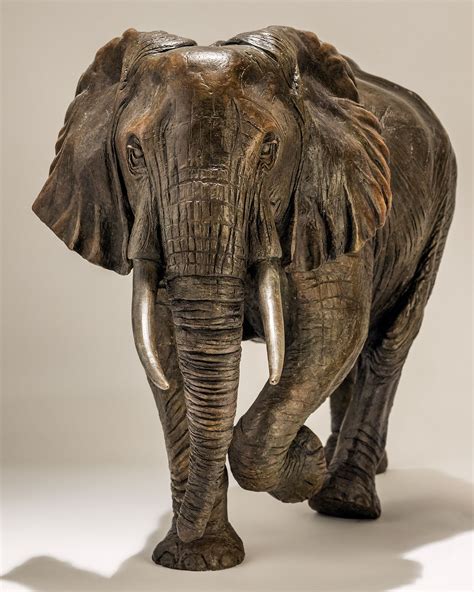 Bronze Elephant Sculpture SOLD OUT - Nick Mackman Animal Sculpture