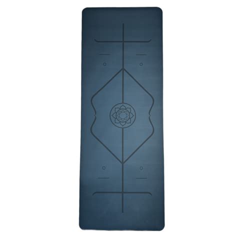 УЛЬТРАцепкий 100% каучуковый коврик для йоги + чехол, нескользящий PRO ...