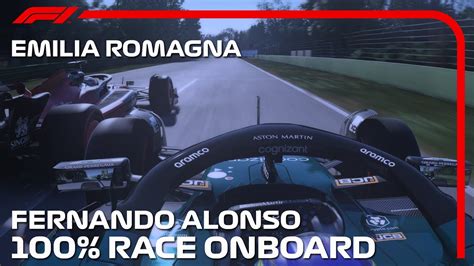 F1 2023 Fernando Alonso 100 Race Onboard At Emilia Romagna Grand