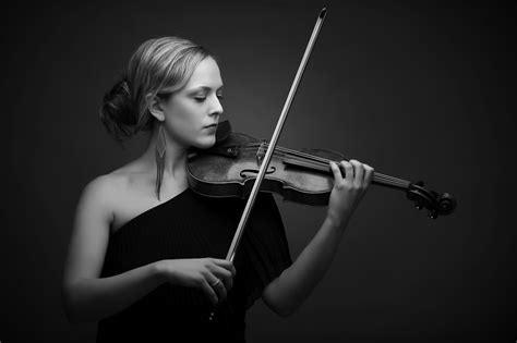 Promotional Images Milwaukee Orchestra Margot Violin Musician Photography Violin