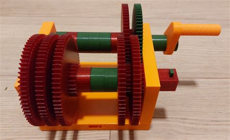 Fully 3d Printable Gearbox By Czech Creator Download Free Stl Model