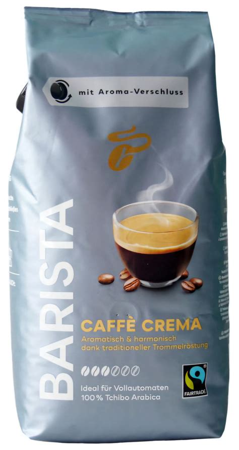 Оригинал! Кофе в зернах Tchibo Barista Caffe Crema 1кг, 100% Arabica ...