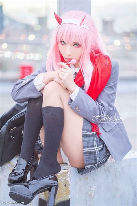 Zero Two Darling In The Franxx Hane Ame Naked Cosplay Asian