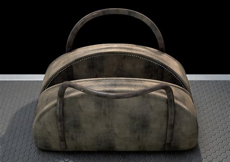 Open Empty Brown Duffel Bag Digital Art By Allan Swart Pixels