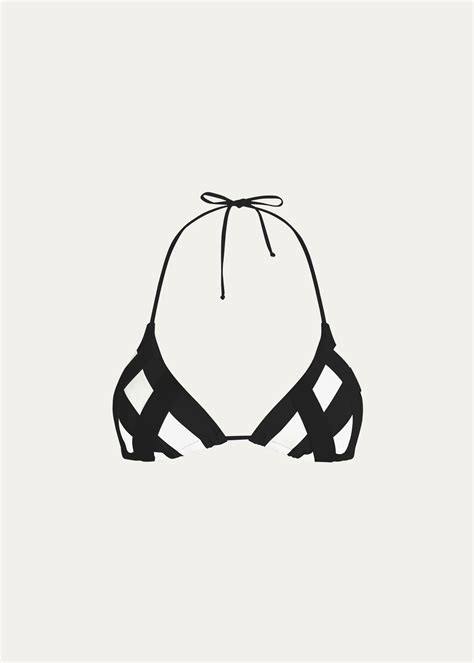 VALIMARE Ibiza Triangle Bikini Top Bergdorf Goodman