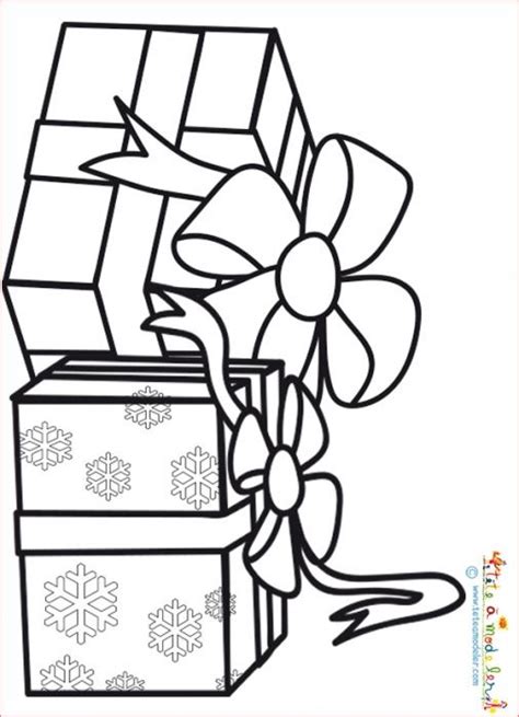 Pascher Cadeau Coloriage Photos Dessin Noel Coloriage Coloriage Noel