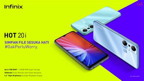Infinix Hot I Hape Sejutaan Dengan Penyimpanan Dan Ram Besar Gadget Apa