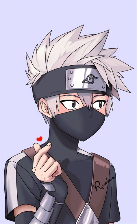 Rough Art Kakashi Kid