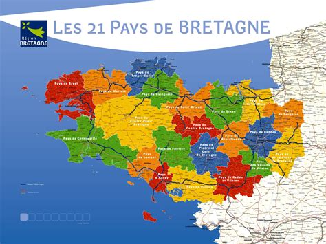 carte de bretagne voyage carte plan