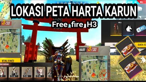 LOKASI PETA HARTA KARUN FF HARI KE 3 YouTube