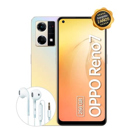 Compara: Celular Libre Oppo Reno7 6.43" 256GB 8GB RAM Dorado