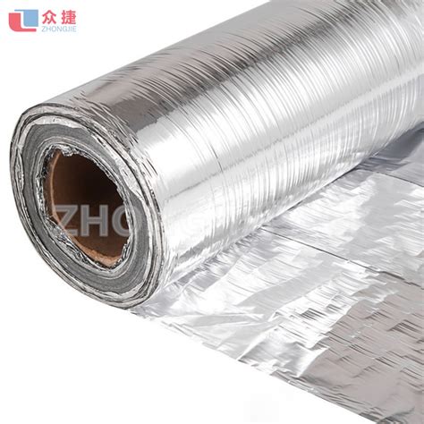 Silver Pet Metalized Film Coated PE For Laminate EPE Foam Roof Bubble