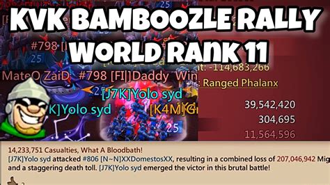 3 WAY KVK 14M BAMBOOZLE ON ONLINE RALLY TRAP ROAD TO WORLD RANK