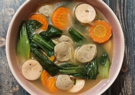 Resep Bok Choy Bakso Sosis Oleh Titisari Lesanpura Cookpad