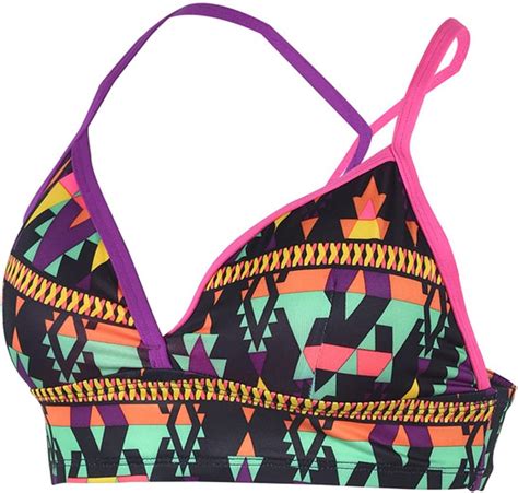 Amazon Dolfin Bellas Azera Longline Bikini Top Female Clothing Shoes Jewelry