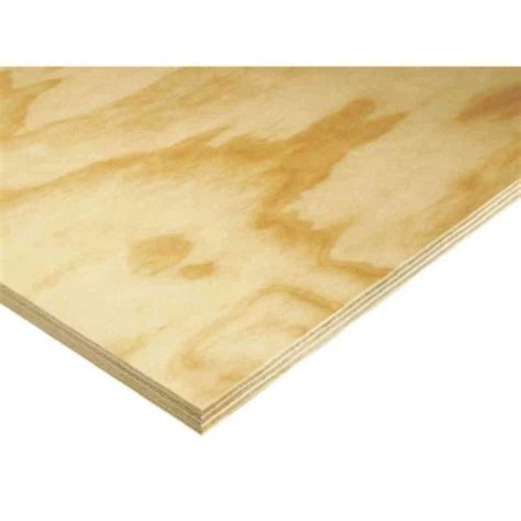 Sanded Plywood Common 34 In X 4 Ft X 8 Ft Actual 0703 In X 48