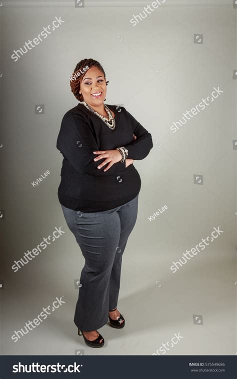 Plus Size Bbw African American Woman Stock Photo Shutterstock