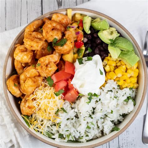 Best Shrimp Burrito Bowl: Delicious Shrimp Lunch Or Dinner