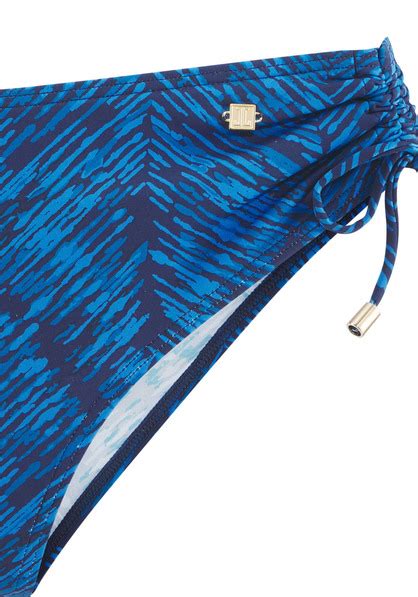 JETTE Bikini Hose Floretta Marine Bedruckt