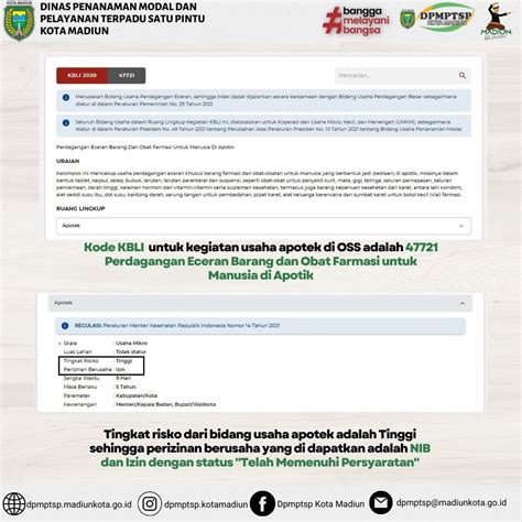 Proses Verifikasi Izin Apotek Dpmptsp Kota Madiun