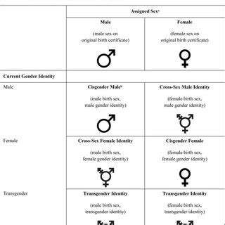 Conceptual Overview Natal Sex And Current Gender Identity Measurement