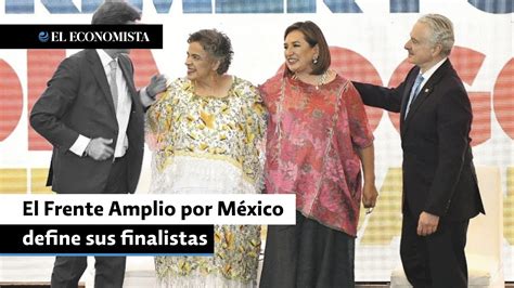 Frente Amplio por México define sus finalistas YouTube