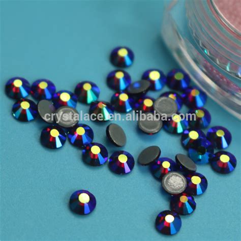 Wholesale Hot Fix Clear Ab Rhinestones Clear Ab Iron On Crystal Hot Fix Strass For Fabrics