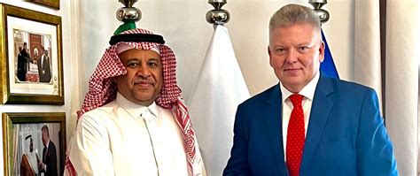 Ambassador Robert Rostek Met Saudi Ambassador To The Republic Of Poland